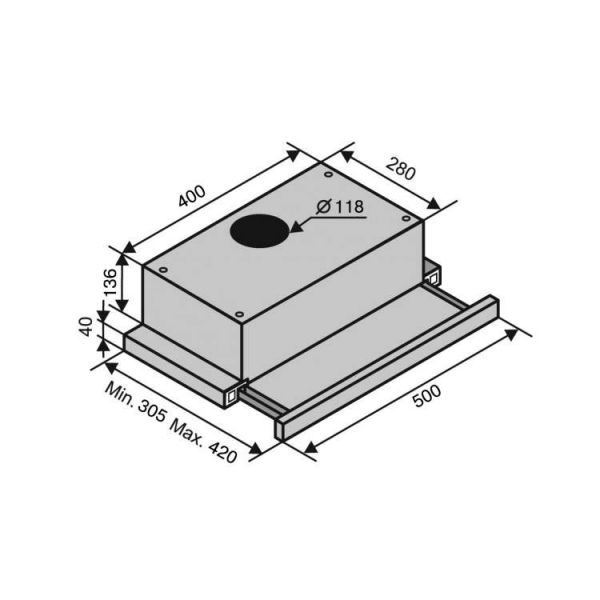  Ventolux GARDA 50 WH (700) SLIM -  8