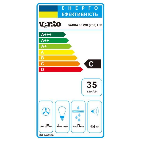  Ventolux GARDA 60 WH (700) LED -  7