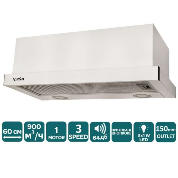  Ventolux GARDA 60 WH (900) LED -  9