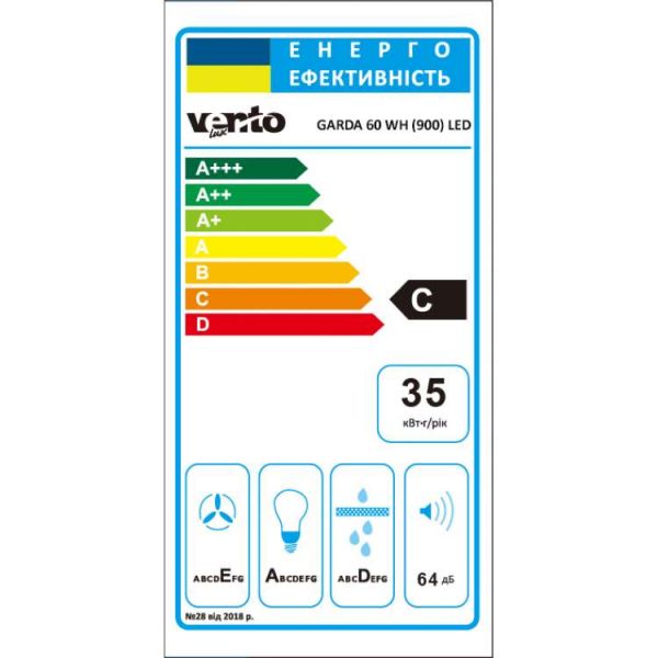  Ventolux GARDA 60 WH (900) LED -  6