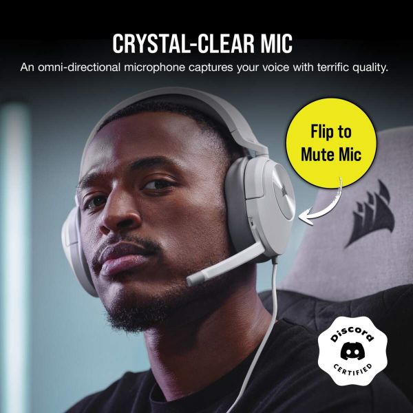  Corsair HS55 Surround Headset White (CA-9011266-EU) -  12