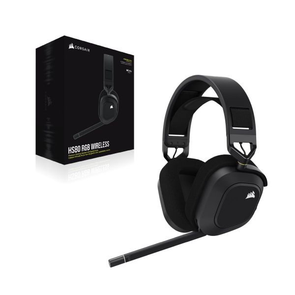  Corsair HS80 RGB USB Headset Carbon (CA-9011237-EU) -  7