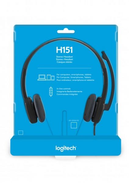  Logitech Stereo Headset H151 (981-000589) -  5