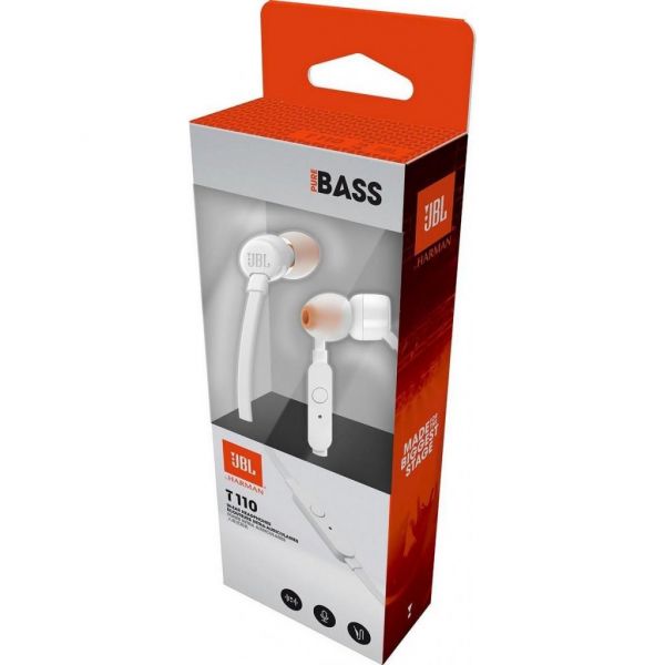  JBL T110 White (JBLT110WHT) -  10