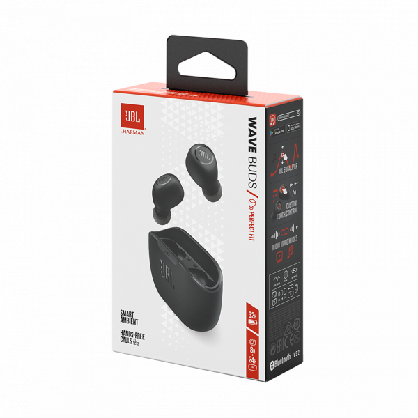  JBL Wave Buds Black (JBLWBUDSBLK) -  11