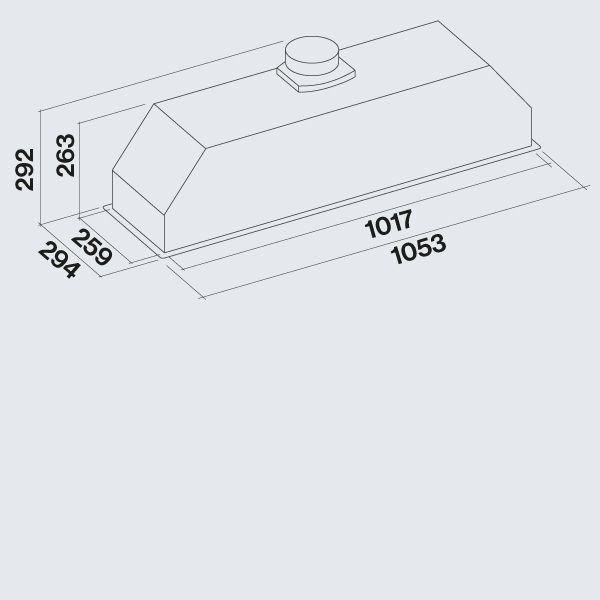  Falmec GRUPPO INCASSO PLUS 105  800 (CGIW05.E26P2#EUN490F) -  3