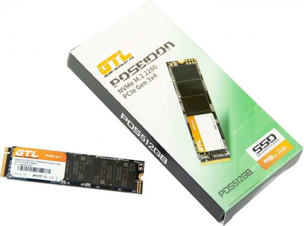 SSD  GTL "Gaming Star" 512Gb M.2 PCI-E 4.0 x4 3D TLC (GTLGS512GBNV) -  5