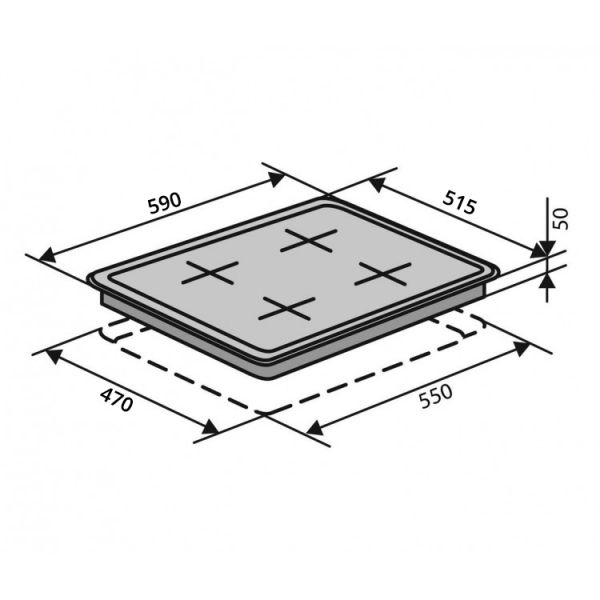    VENTOLUX HSF640-W3G CESBT (BK) -  7