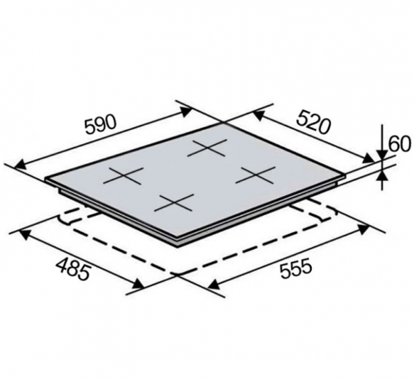    VENTOLUX HI 64 TC FBS SQFZ SL -  5