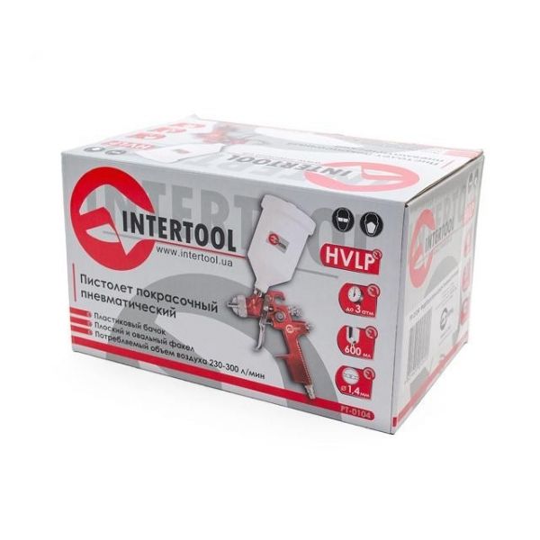 HVLP RED PROF  1,4 ,    600  INTERTOOL PT-0104 -  12