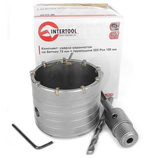 :     75 + SDS Plus 100 INTERTOOL SD-7075 -  6