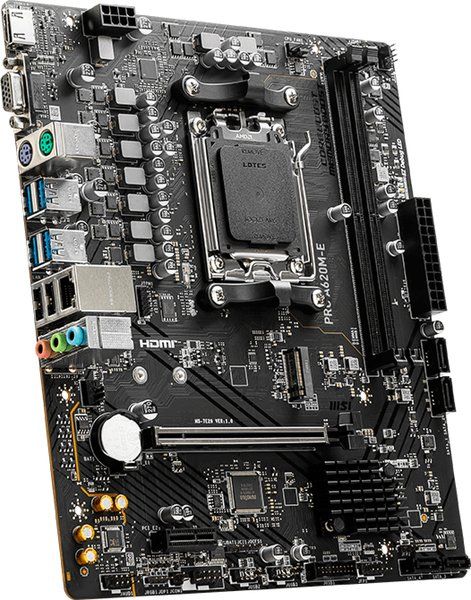 c  MSI PRO A620M-E (sAM5, A620, DDR5) -  4