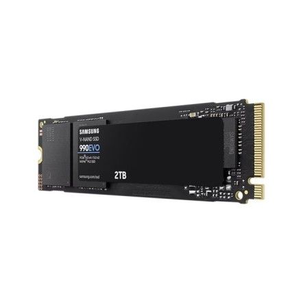  SSD 2B Samsung 990 EVO M.2 2280 PCIe 5.0 x4 NVMe V-NAND TLC (MZ-V9E2T0BW) -  4