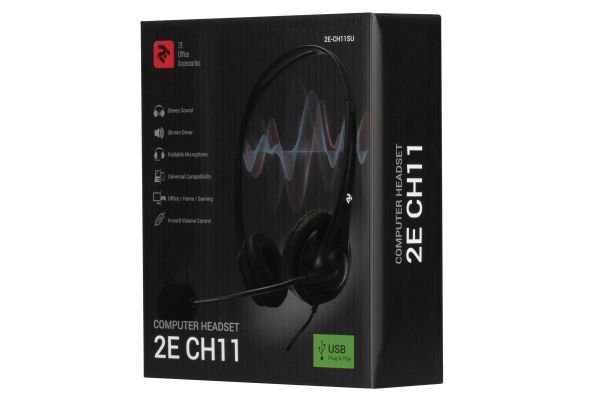  2E CH11 Black USB (2E-CH11SU) -  7