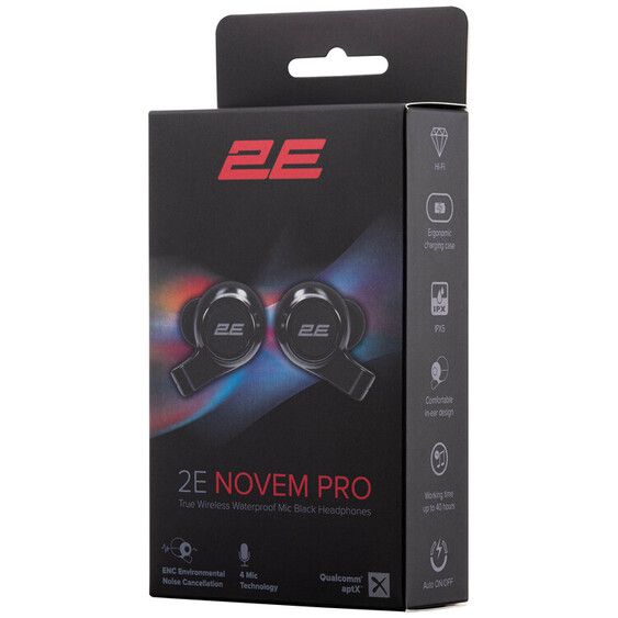  2E Novem Pro True Wireless Waterproof Mic Black (2E-EBTWNPBK) -  10