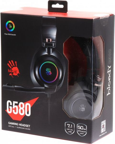  A4Tech Bloody G580 Black (4711421957793) -  10