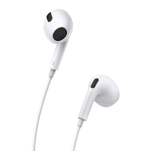  Baseus Encok H17 lateral in-ear Wired Earphone 3.5mm White (NGCR020002) -  2