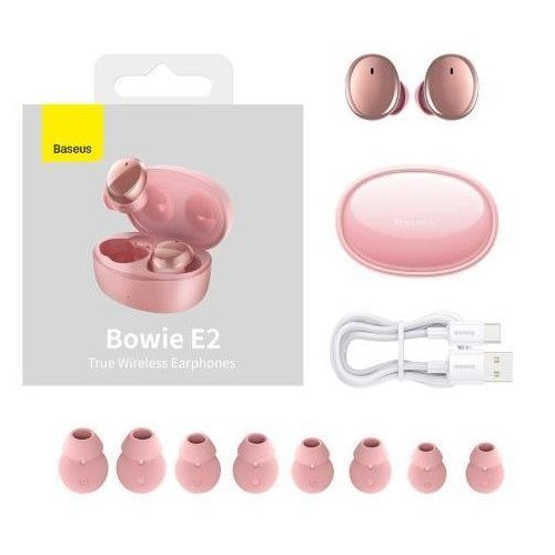  Baseus True Wireless Earphones Bowie E2 Pink (NGTW090004) -  7