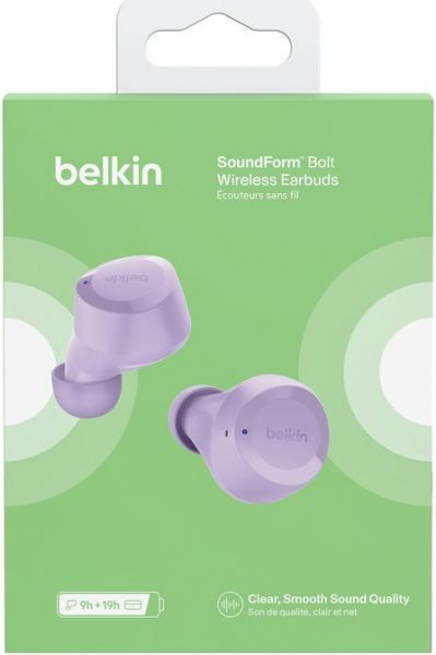  Belkin Soundform Bolt True Wireless Lavender (AUC009BTLV) -  7