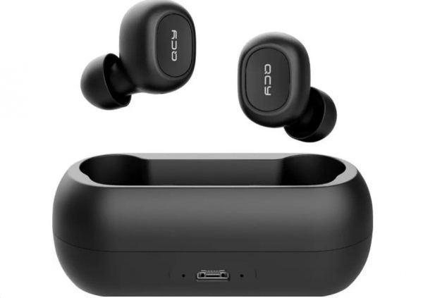  QCY QS1 (T1C) Black -  1