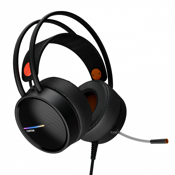  Canyon Gaming GH-8A Black/Orange (CND-SGHS8A) -  4