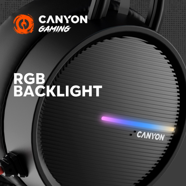  Canyon Gaming GH-8A Black/Orange (CND-SGHS8A) -  8