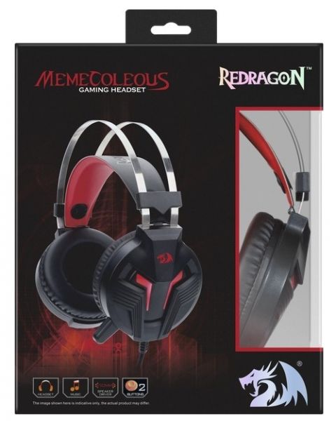  Defender Redragon Memecoleous Black-Red (75096) -  5