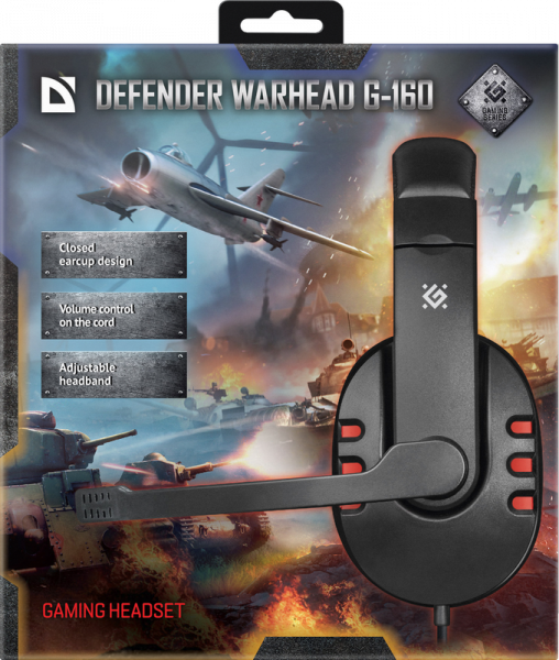  Defender Warhead G-160 Black/Red (64113) -  11