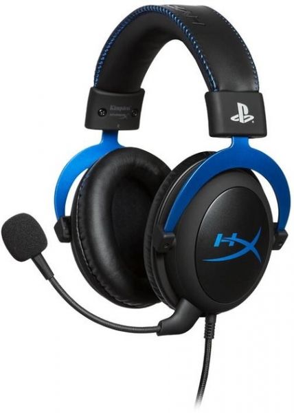  HyperX Cloud  PS5/PS4 Black/Blue (4P5H9AM) -  1