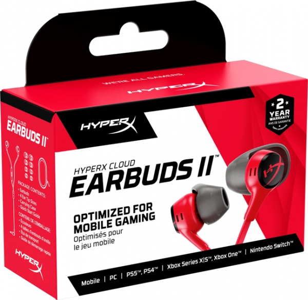  HyperX Cloud Earbuds II Red (705L8AA) -  6