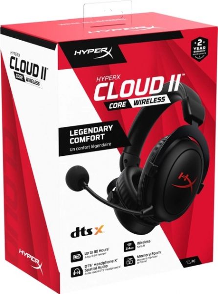  HyperX Cloud II Core Wireless Black (6Y2G8AA) -  8