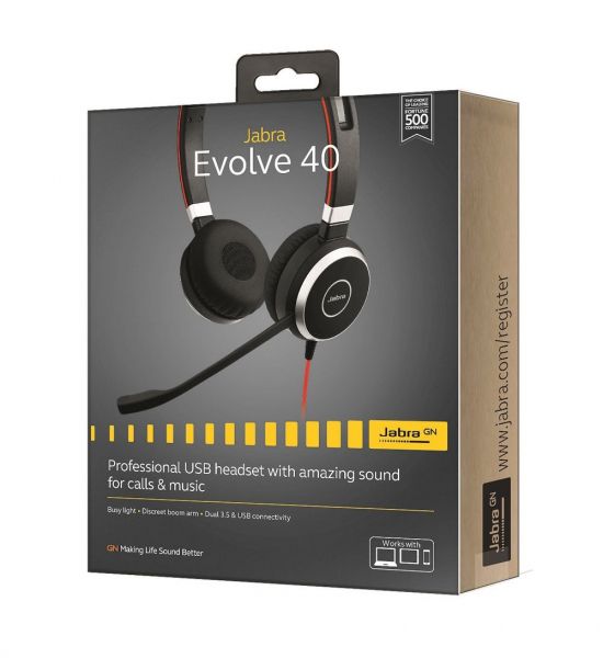  Jabra Evolve 40 MS Stereo (6399-823-109) -  8