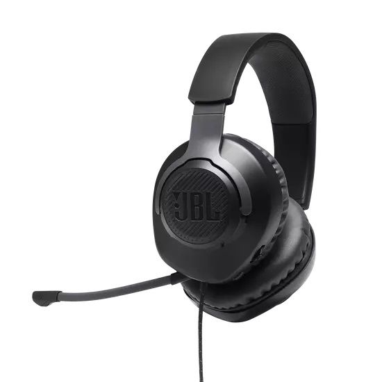  JBL Quantum 100, Black, 3.5 , ,  40 ,  "QuantumSOUND Signature", 1.2  (JBLQUANTUM100BLK) -  2