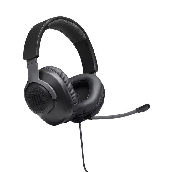  JBL Quantum 100, Black, 3.5 , ,  40 ,  "QuantumSOUND Signature", 1.2  (JBLQUANTUM100BLK) -  4