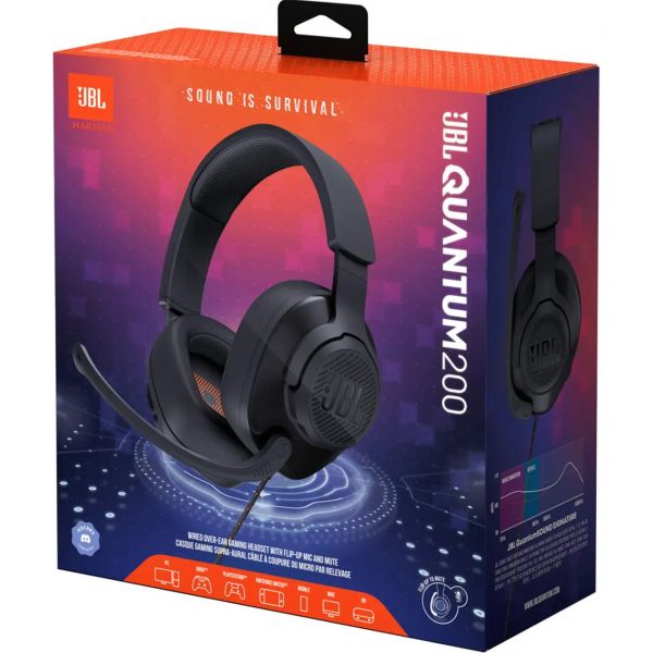  JBL Quantum 200 Black (JBLQUANTUM200BLK) -  9