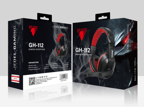  Jedel GH-112 Black-Red -  4