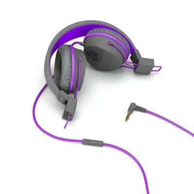  Jlab JBuddies Studio Kids Wired Graphite/Violet (IEUHJKSTUDIORGRYPRP6) -  3