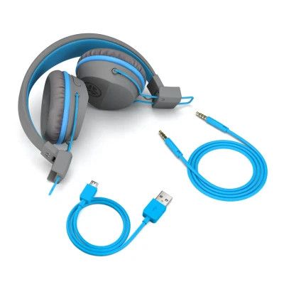  Jlab JBuddies Studio Wireless Graphite/Blue (IEUHBSTUDIORGRYBLU4) -  4