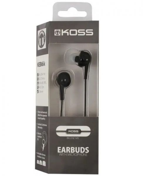  KOSS KEB6i Black (KEB6i k) -  4