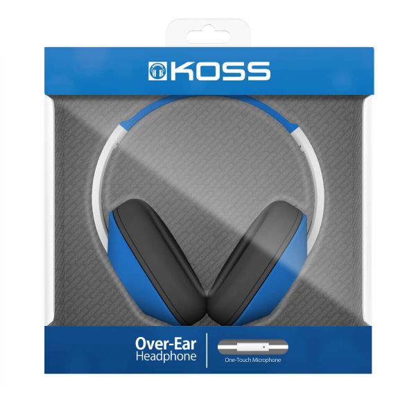  Koss UR23iB Over-Ear Mic Blue (195190.101) -  2