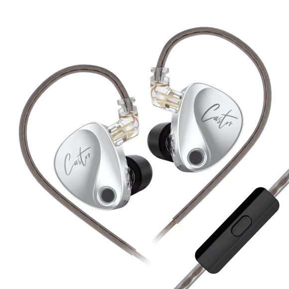  KZ Castor Harman Mic Silver -  1