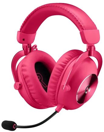  Logitech G Pro X2 Wireless LightSpeed Magenta (981-001275) -  1