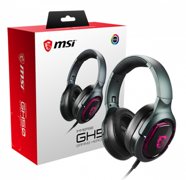  MSI Immerse GH50 GAMING Headset (S37-0400110-SV1) -  5