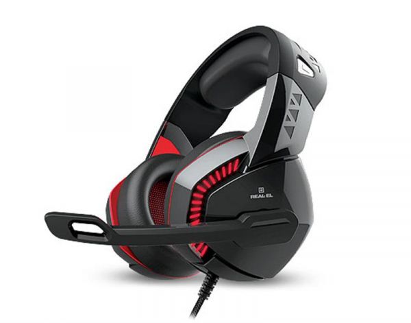  REAL-EL GDX-7800 Black/Red -  1