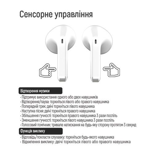  olorWay Slim TWS-2 Earbuds White -  19