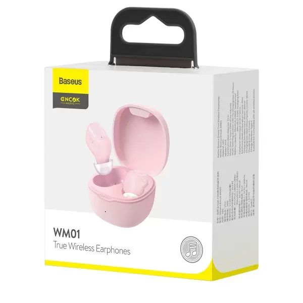  TWS Baseus Encok WM01 Pink (NGTW240004) -  7