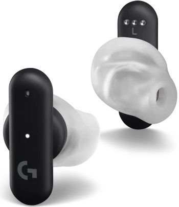  Logitech FITS True Wireless Gaming Earbuds Black (985-001182) -  1