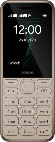   Nokia 130 2023 Dual Sim Light Gold -  2