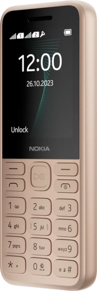   Nokia 130 2023 Dual Sim Light Gold -  4