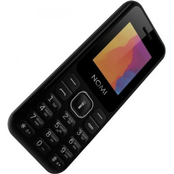   Nomi i1880 Black, 2 Sim, 1.77" (128x160) TN, microSD, BT, MP3, Li-Ion 600mAh -  4